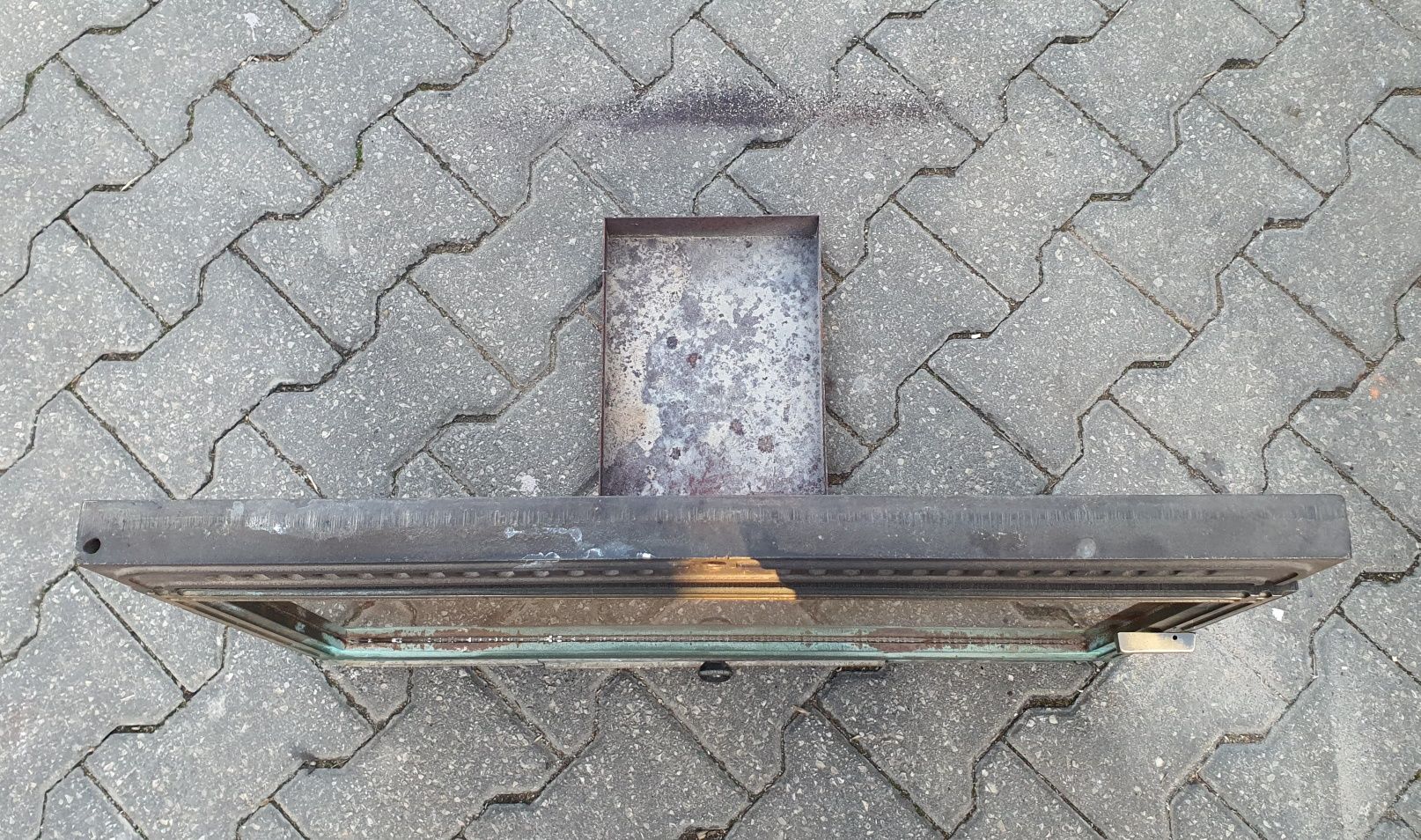 Fachada porta lareira