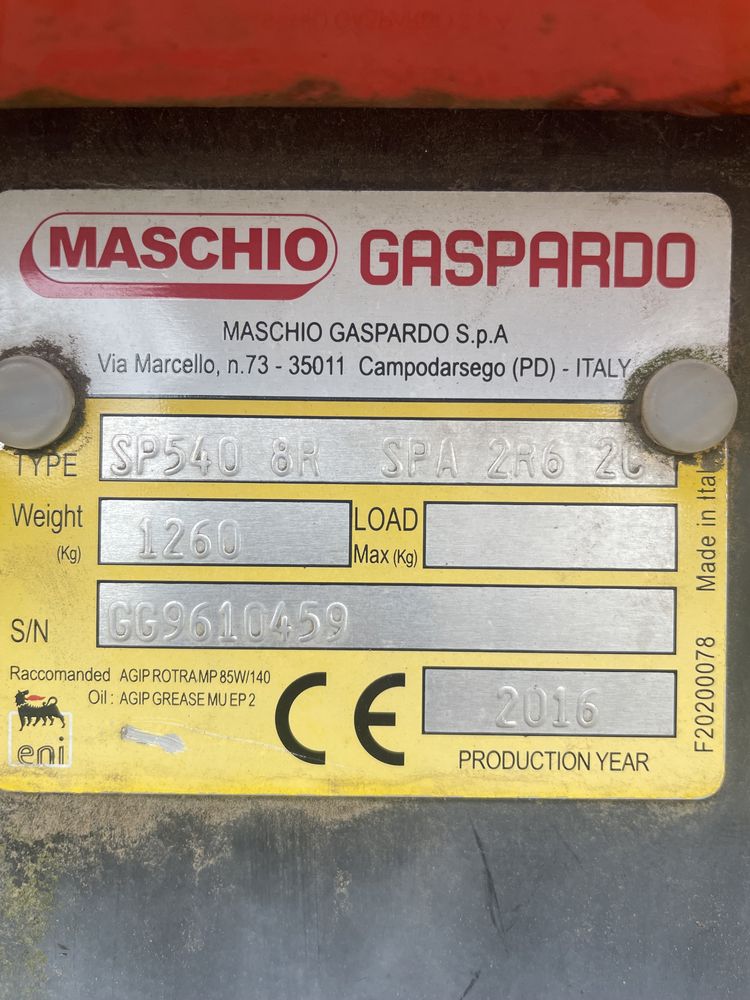 Продам сеялку Gaspardo SP540 8R