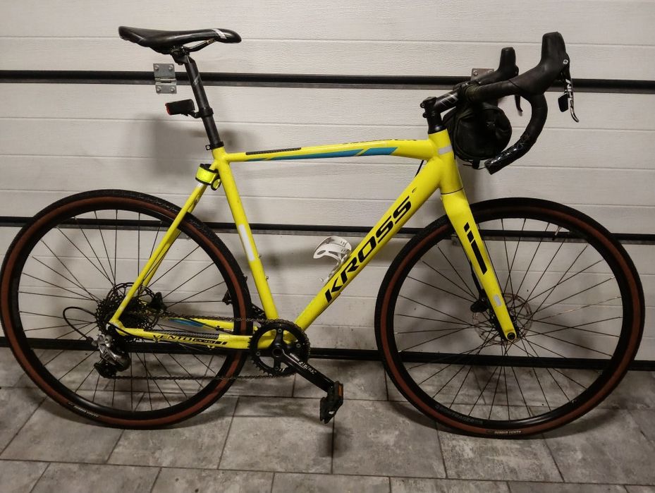 Rower gravel przełajowy szosowy Kross Vento cx 40 karbon lekki hydraul