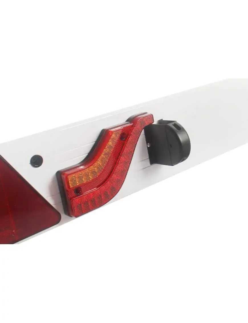 Zestaw lamp belka PCV 1400 mm do oświetlenie przyczepy lawety pojazdu