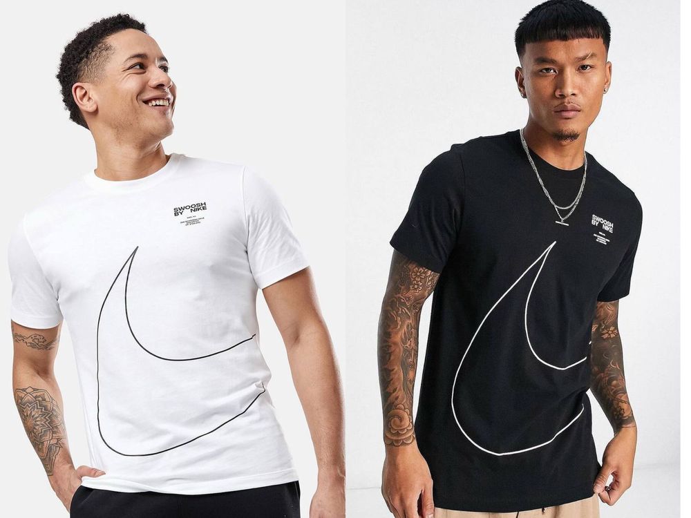 ‼️АКЦИЯ‼️ Футболка Nike big swoosh | Мужская футболка Найк