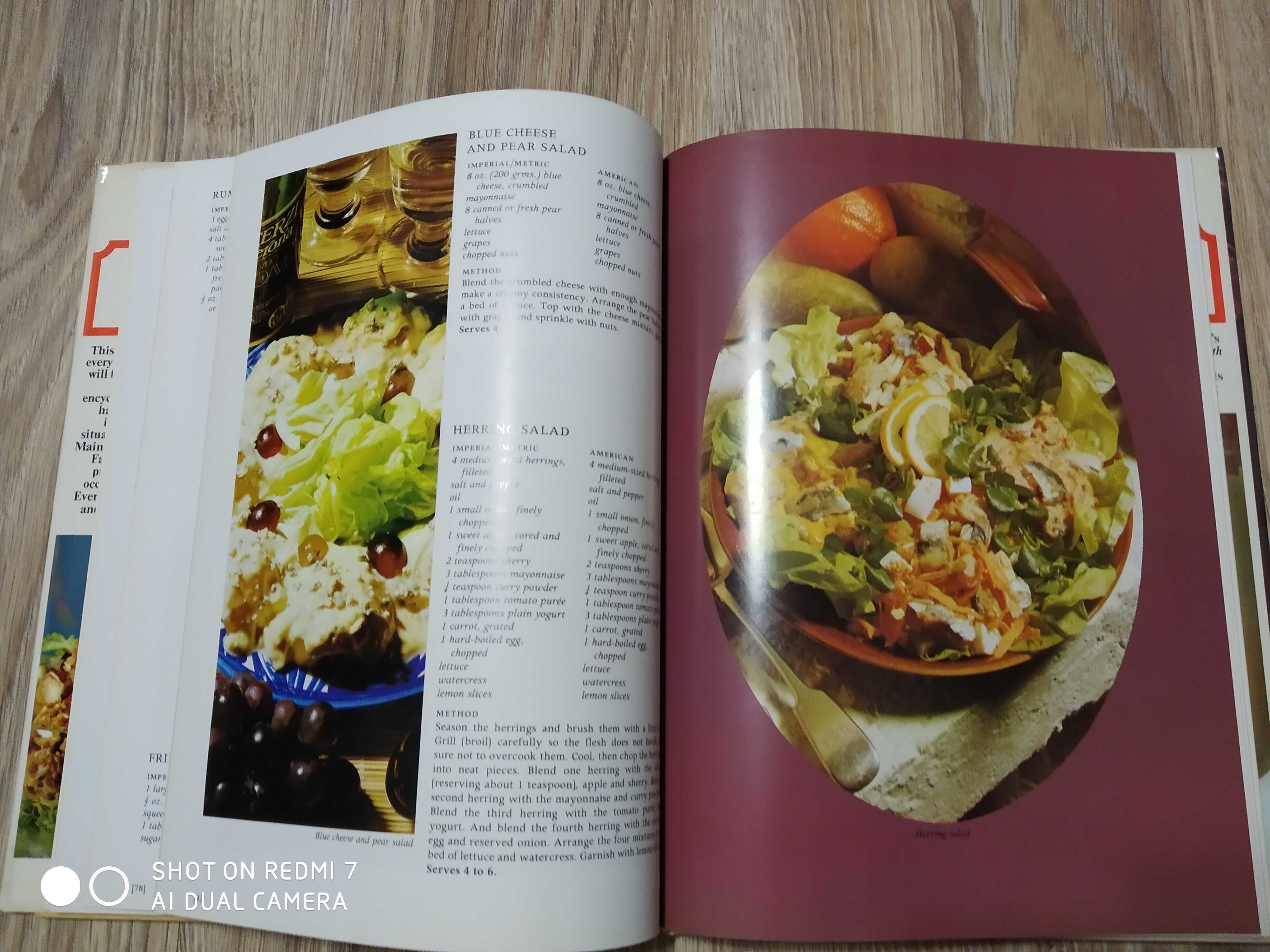 Кулинарна книга , англ. мовою, великий формат