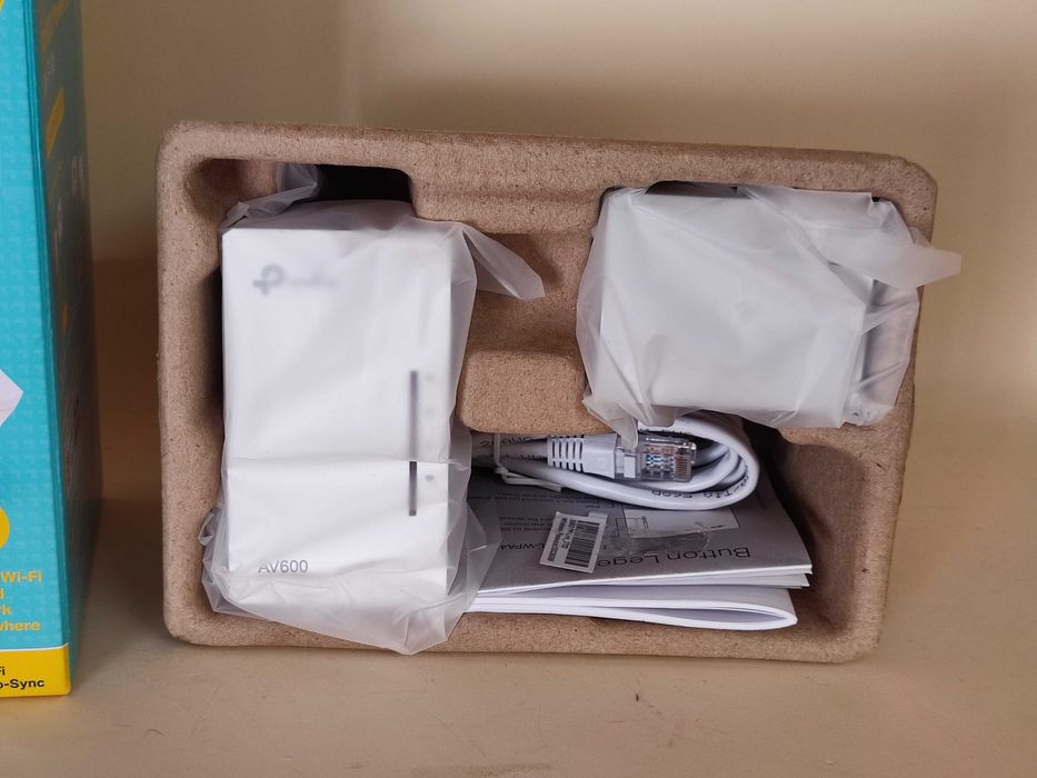 Kit Adaptadores Powerline TP-Link AV600 Wi-Fi