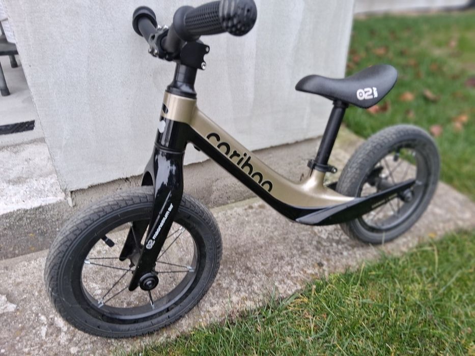 Rowerek biegowy Coriboo - złoto-brązowy Magnesium Air -  Jak Nowy