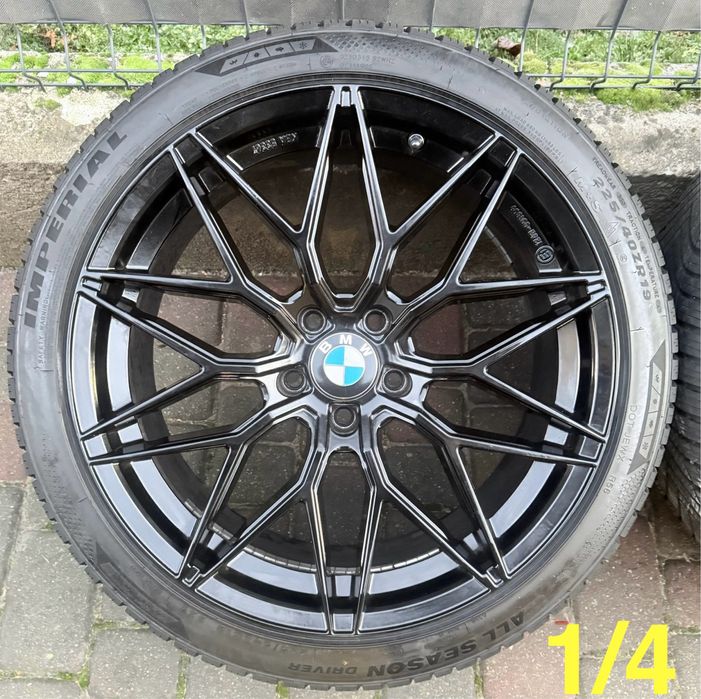 Zima 19 cali BMW G20 G21 G22 felgi koła 5x112 8J ET27 8.5J ET40