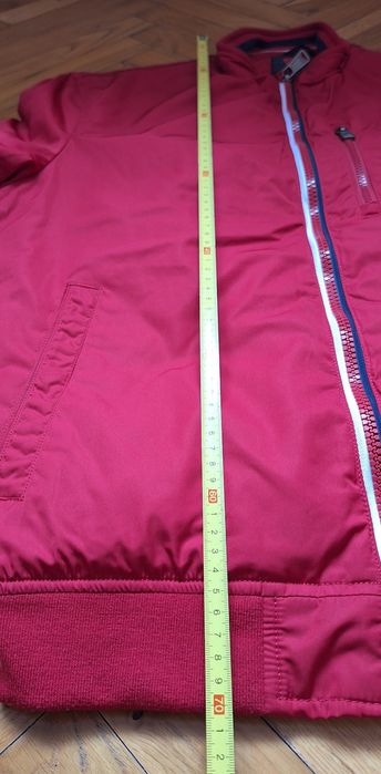 Kurtka męska L czerwona wiosna