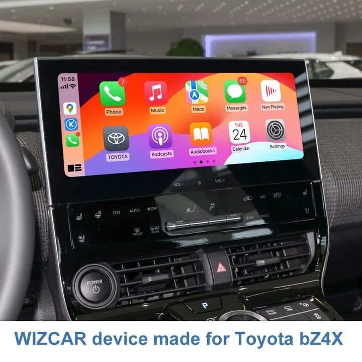WIZCAR T01, A1, A2, A3  Baidu CarLife+ to CarPlay, AndroidAuto