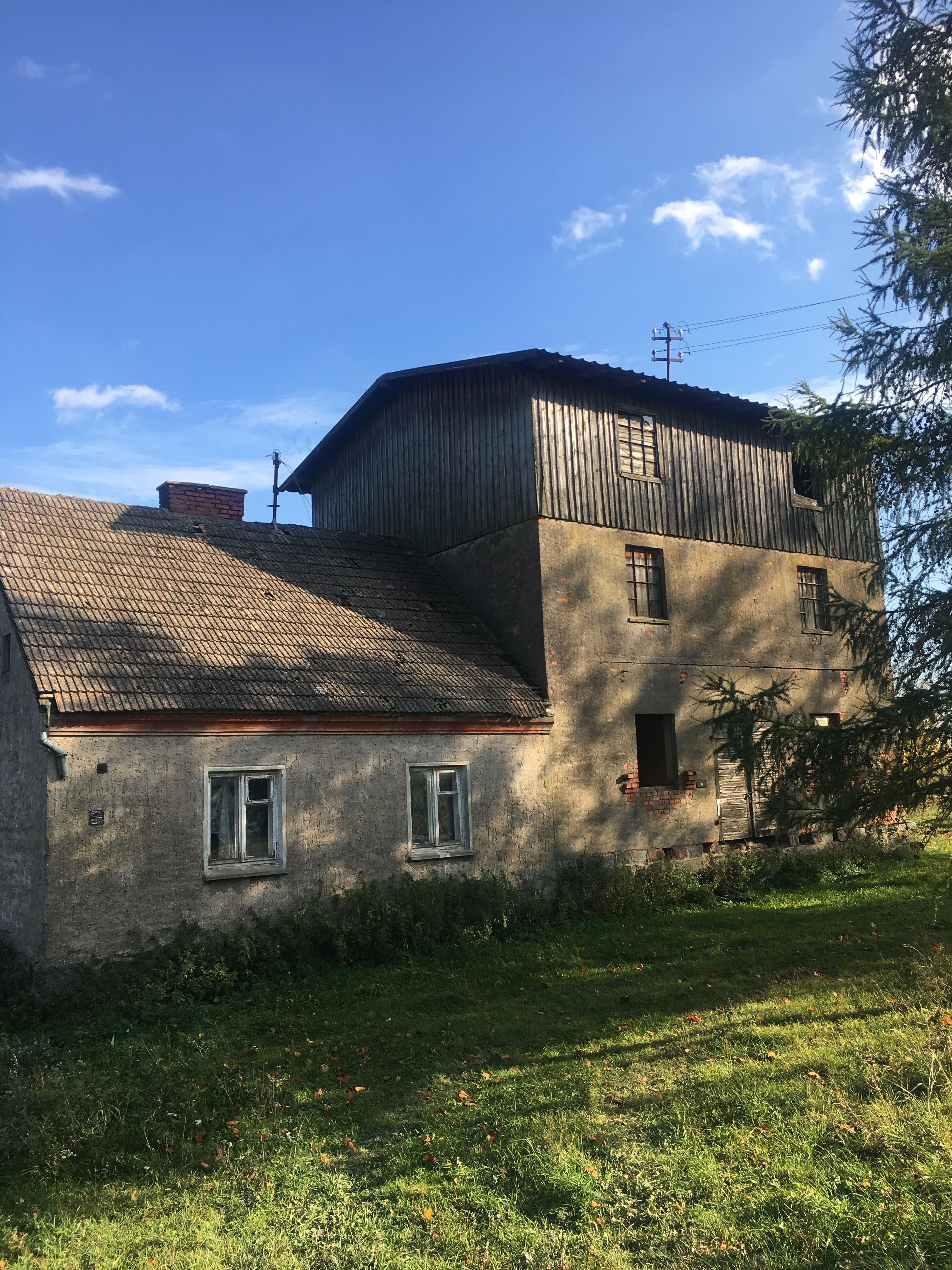 Siedlisko, były młyn mechaniczny na Mazurach Garbatych