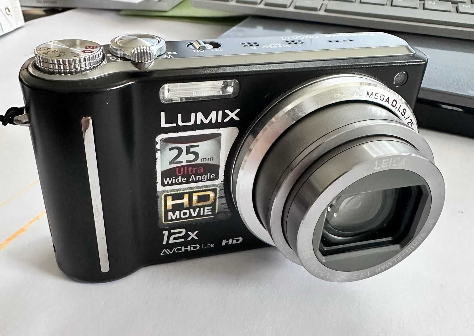 Máquina fotográfica Panasonic Lumix TZ7 excelente!