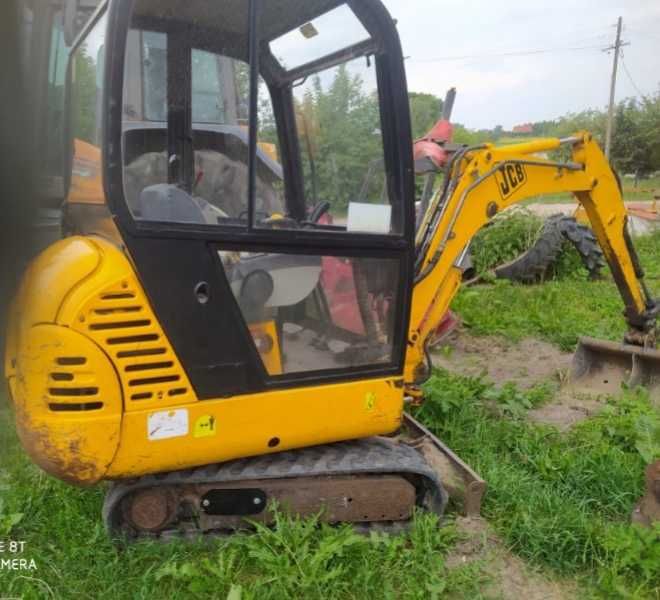 Usługi mini ładowarką TEREX i mini koparką/ wycinka drzew