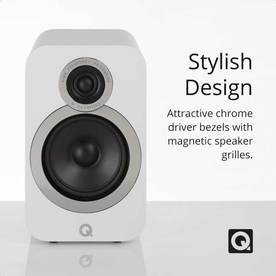 Amplificador Argon SA1 MK2 + Colunas Q Acoustics 3020i (Extras Incl.)