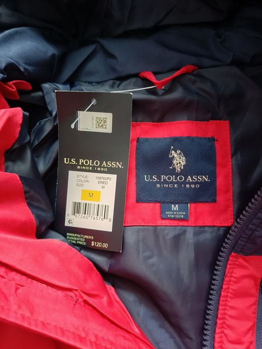 Продам чоловічу зимову куртку U S.POLO. Розмір М.