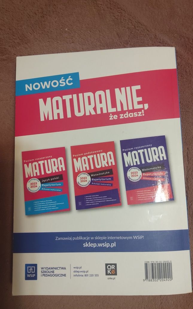 Matura język polski repetytorium arkusze maturalne
