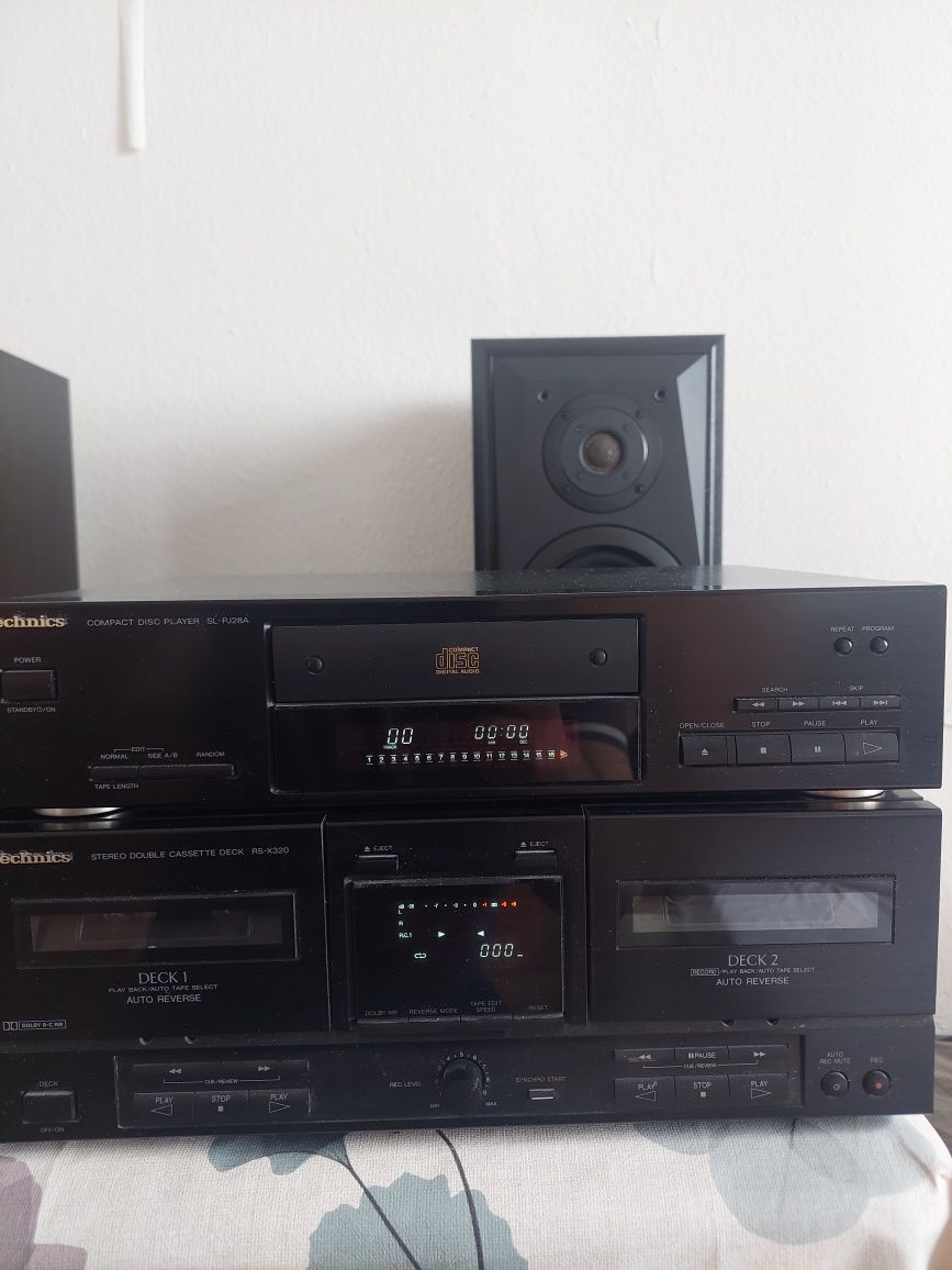Technics zestaw z głośnikami
