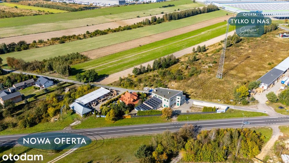 600m2 Hala Produkcyjna Z Przestrzenią Biurową