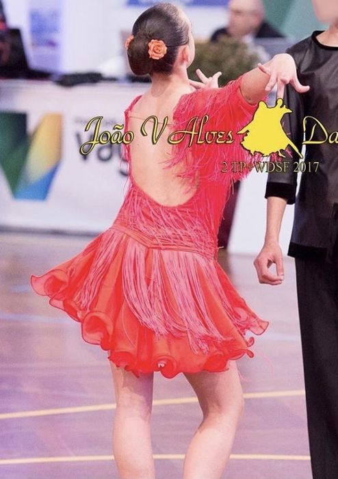 Vestido de dança de salão Latinas