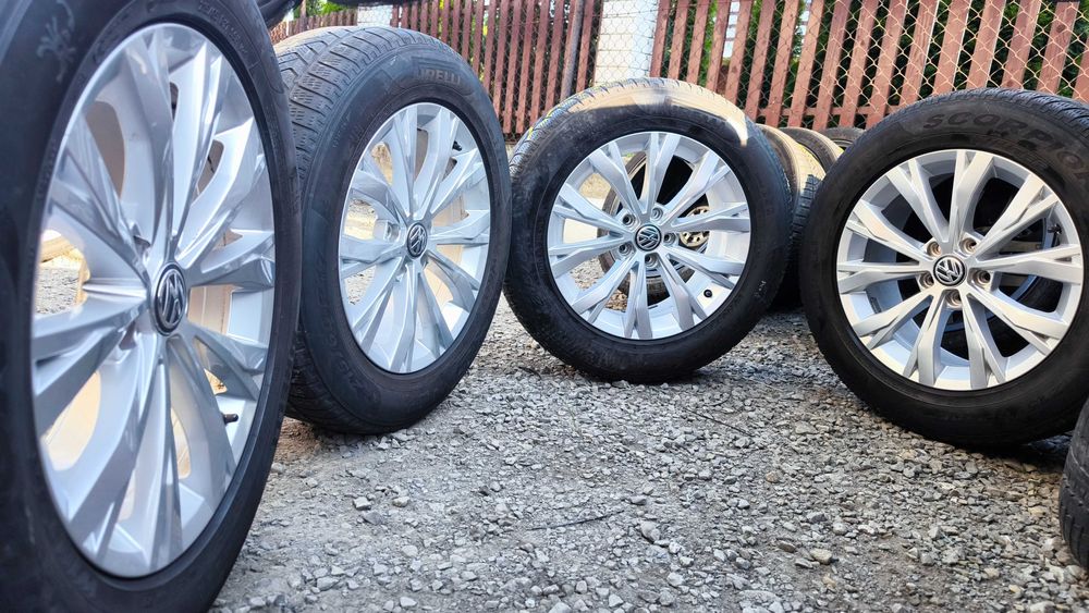 Koła VW Tiguan Touran T-ROC T-CROSS Skoda Cupra 17 cali 5x112 ET40