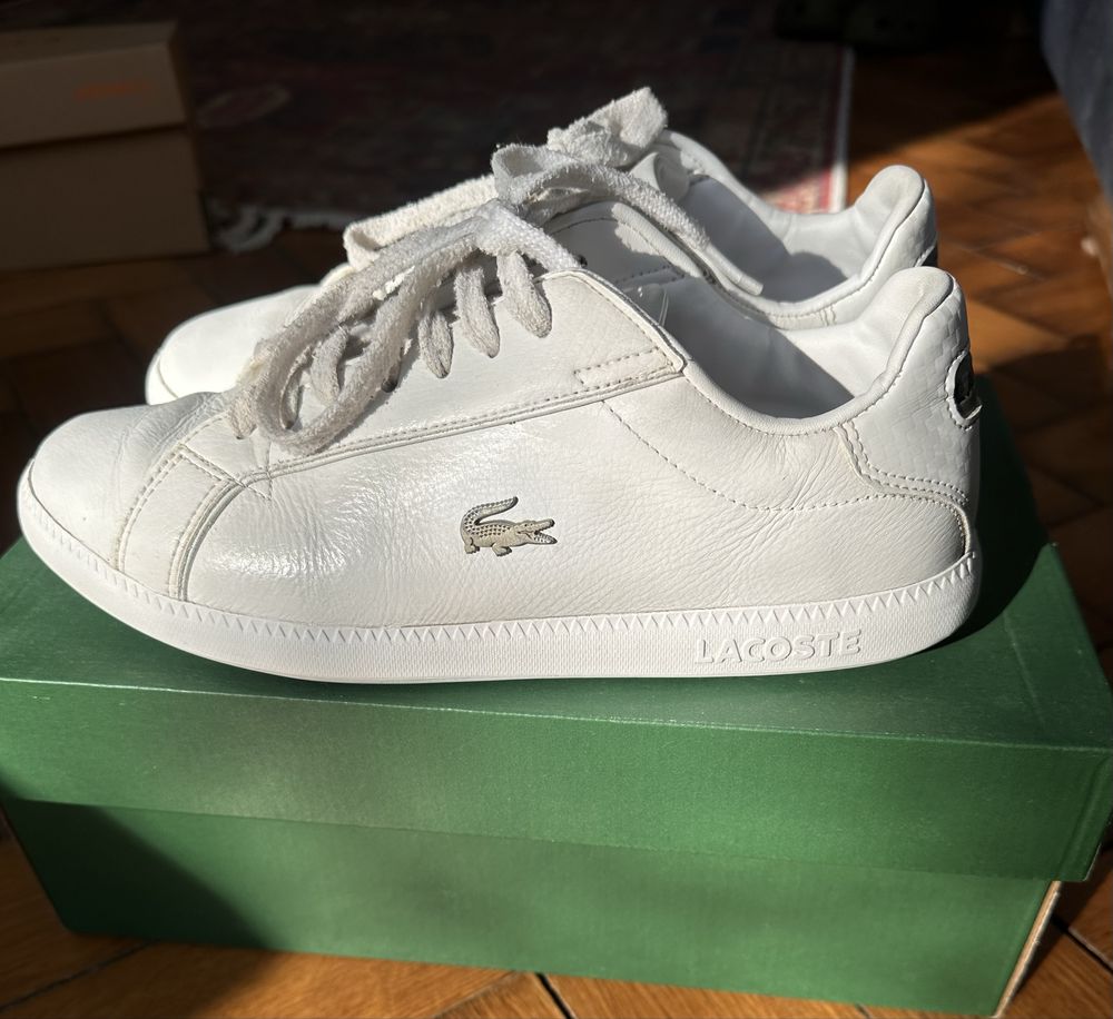 Білі Кеди Lacoste