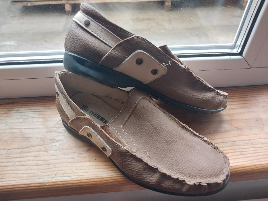 Продам туфлі шкіряні,ортопедичні