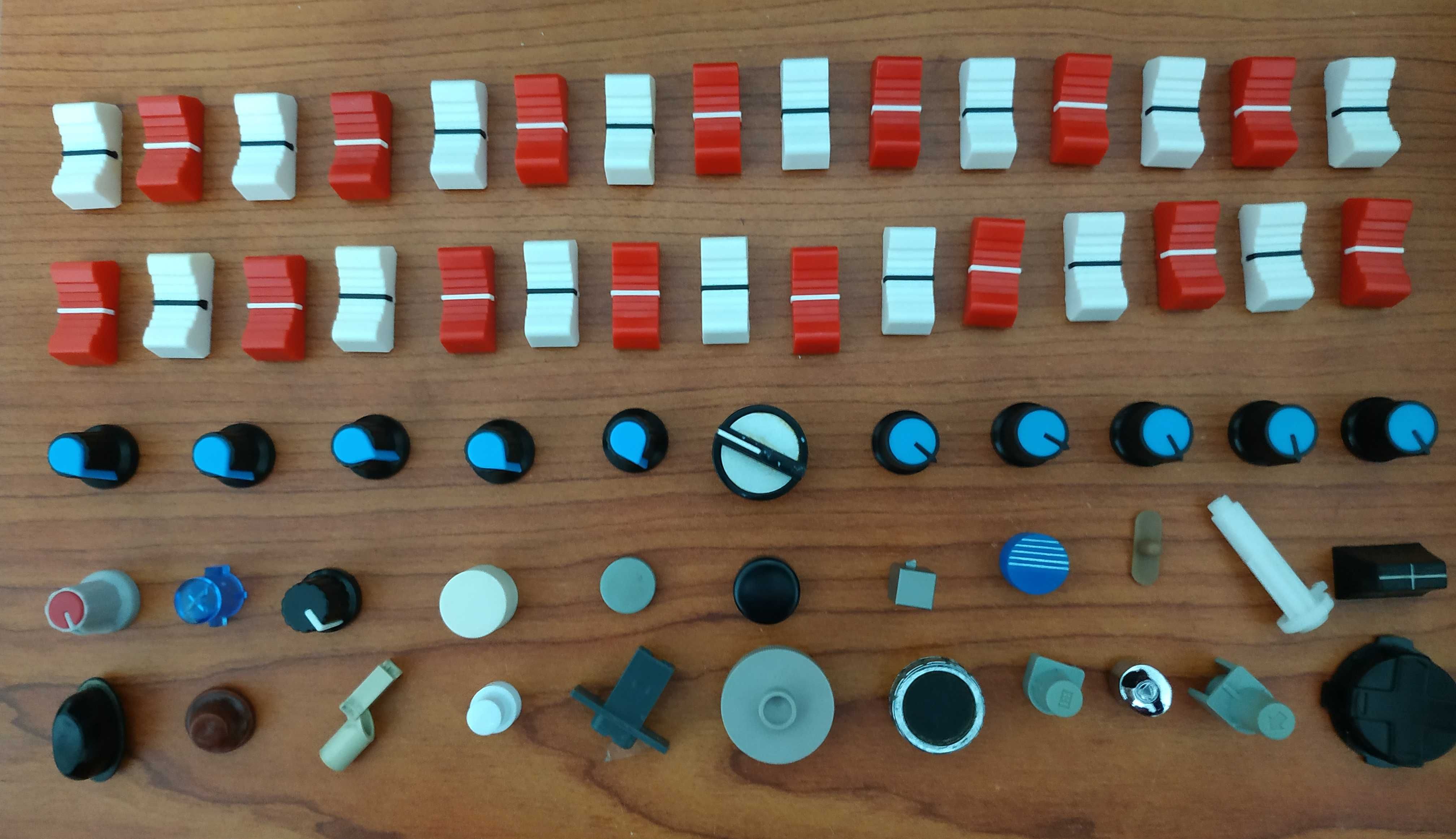 Lote knob (botões) mesa mistura amplificador knobs