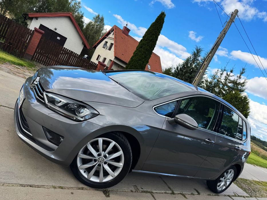 Volkswagen Golf Sportsvan 1.4 TSI 125 KM !! HIGHLINE !!! DSG !! NAVI !! 61 tys. km !! SERWIS !!!