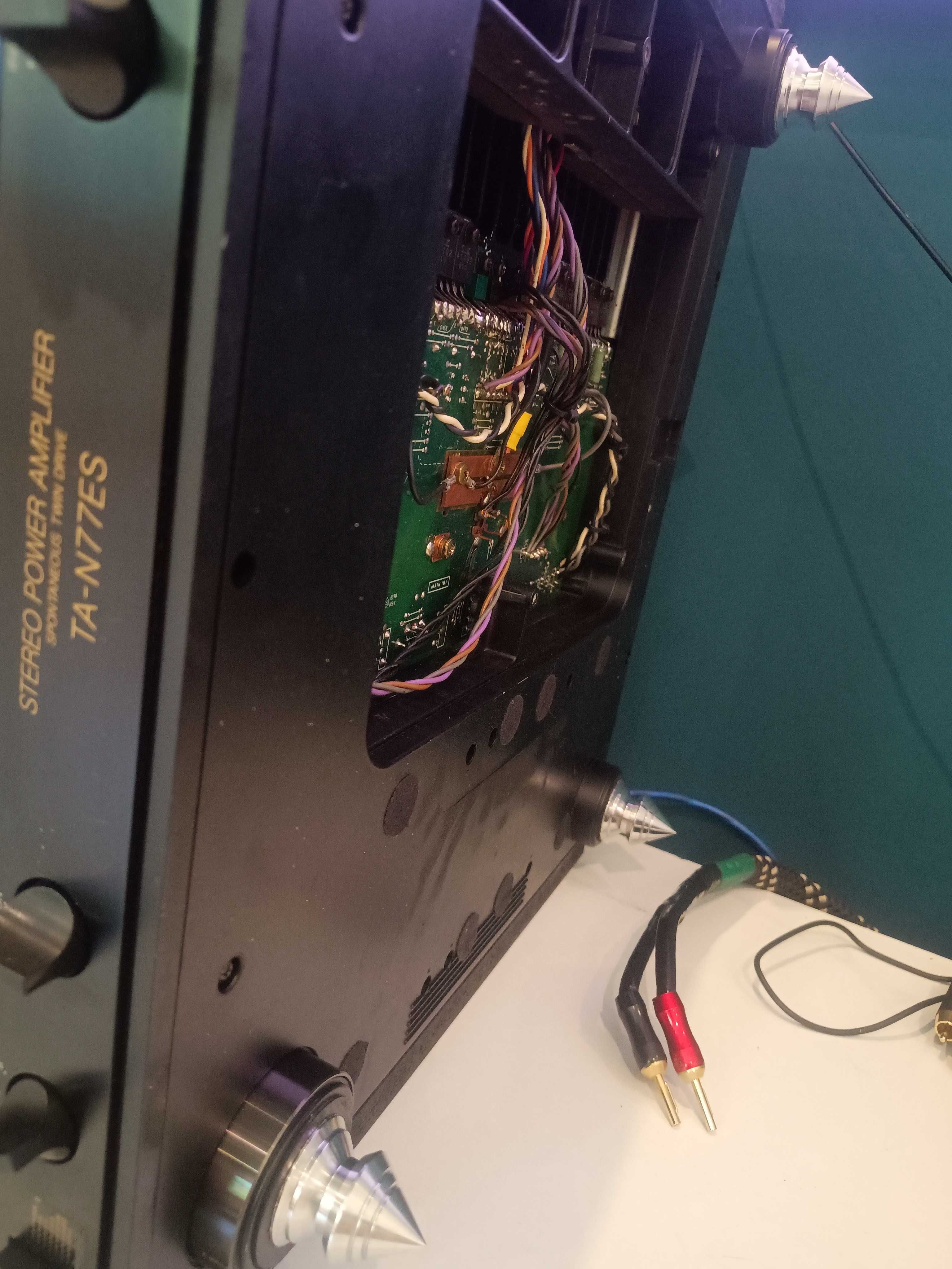 Preamp  ,,Denon,,z końcówka mocy ,,Sony ES,,