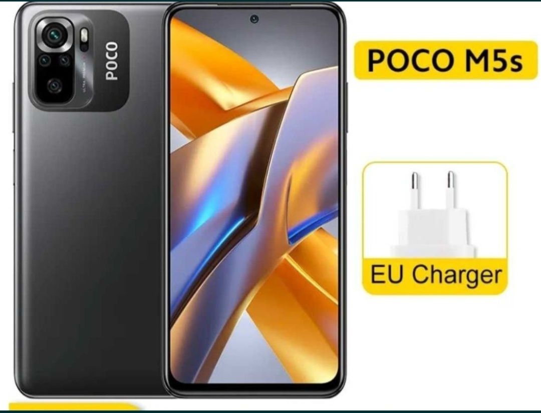 Смартфон Xiaomi POCO m5s 4\64. Новий, запакований.