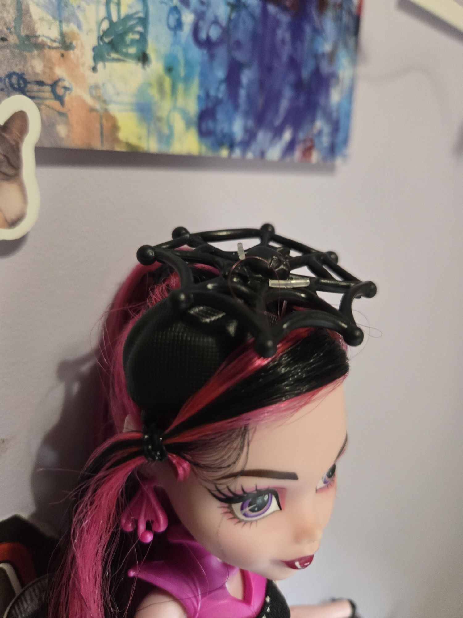 Lalka Draculaura Welcome To Monster High +stojak