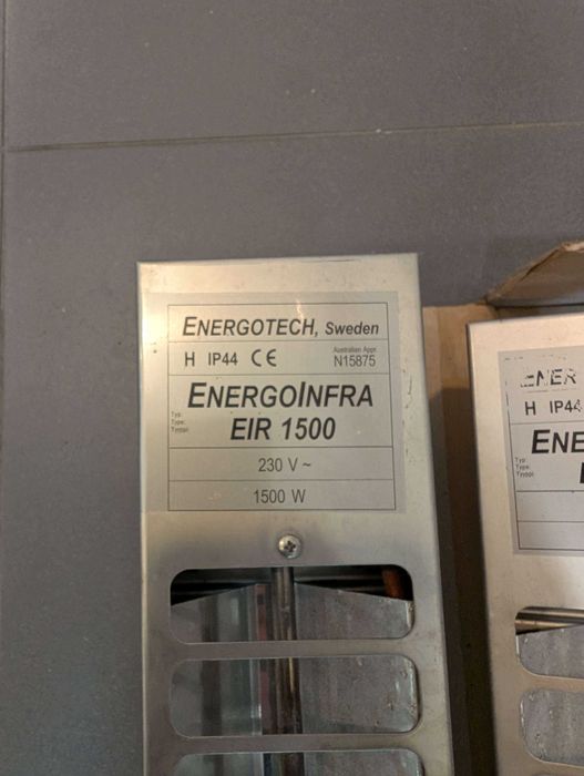 Promiennik podczerwieni EnergoInfra 1500W 230V
