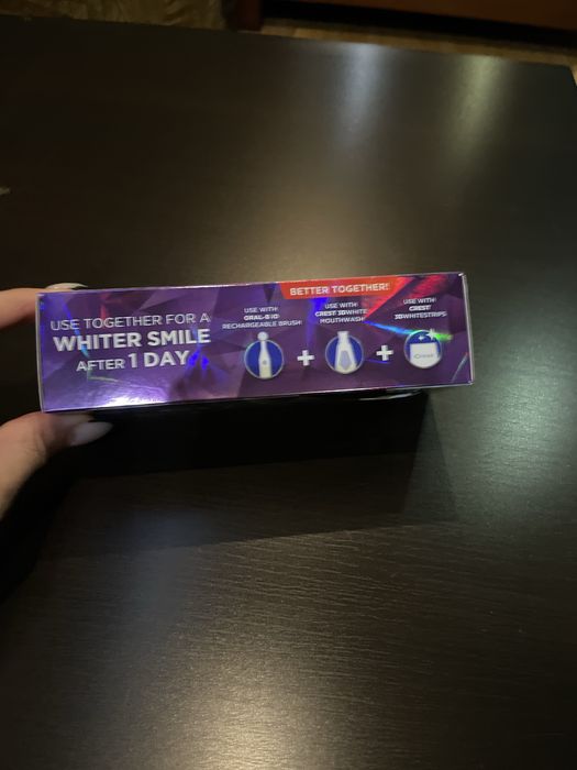 Зубна паста Crest 3d white