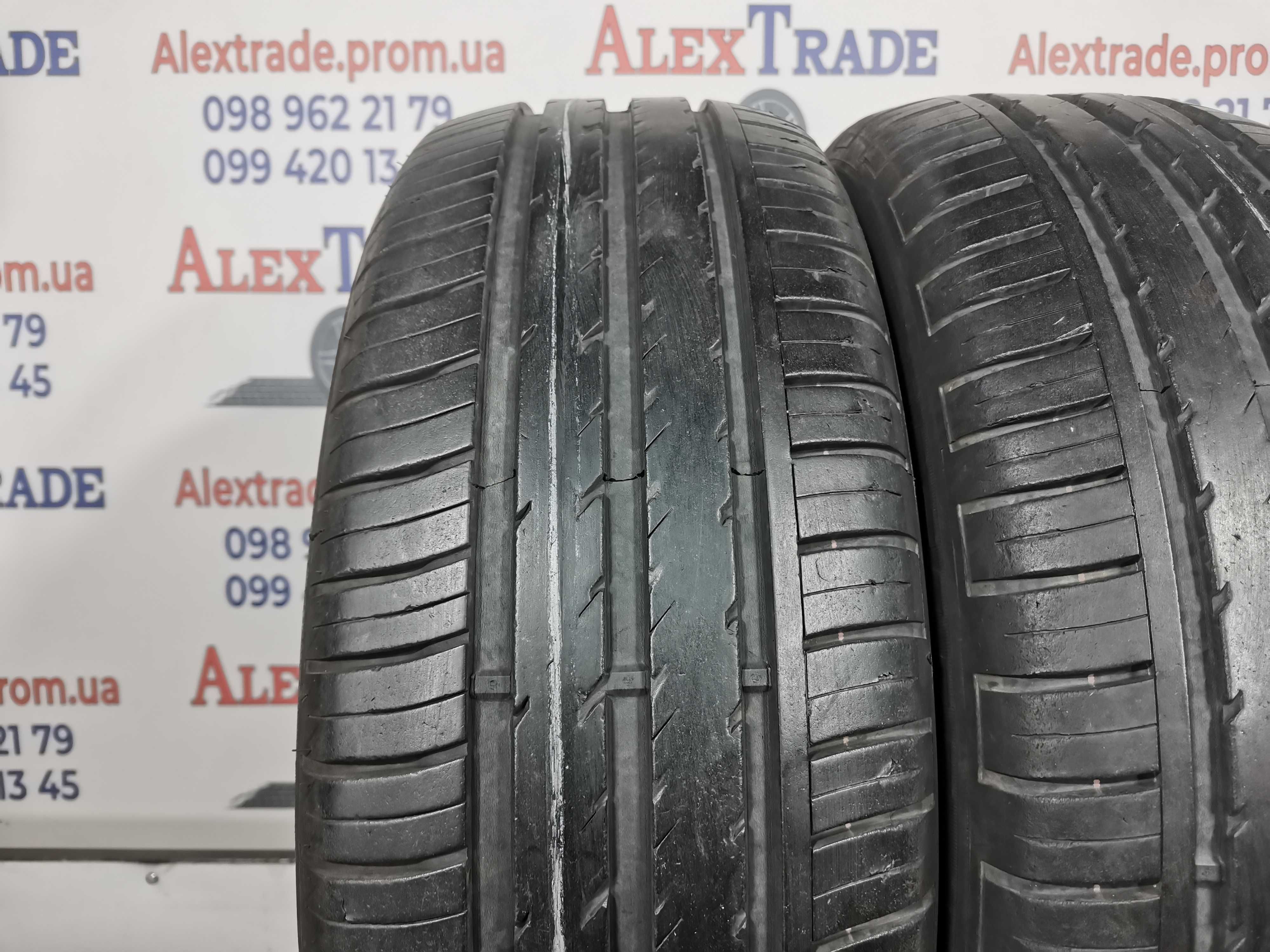 2 шт. 195/55 R16 Fulda EcoControl HP літні шини бу, протектор 6мм,