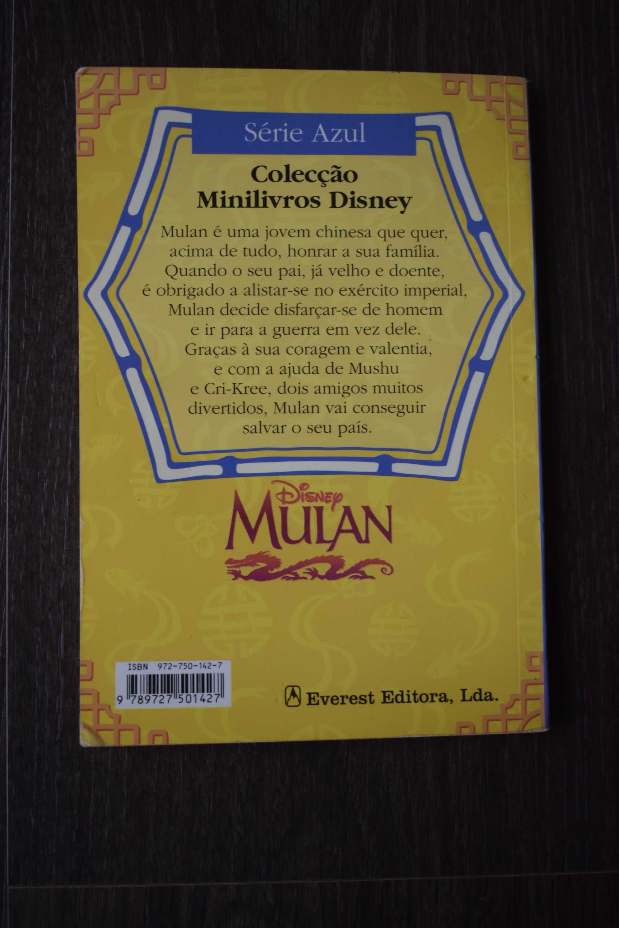 Mulan, Mini livros da Disney