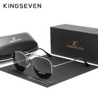 Сонцезахисні окуляри поляризаційні Kingseven N7748 Колір: сірий