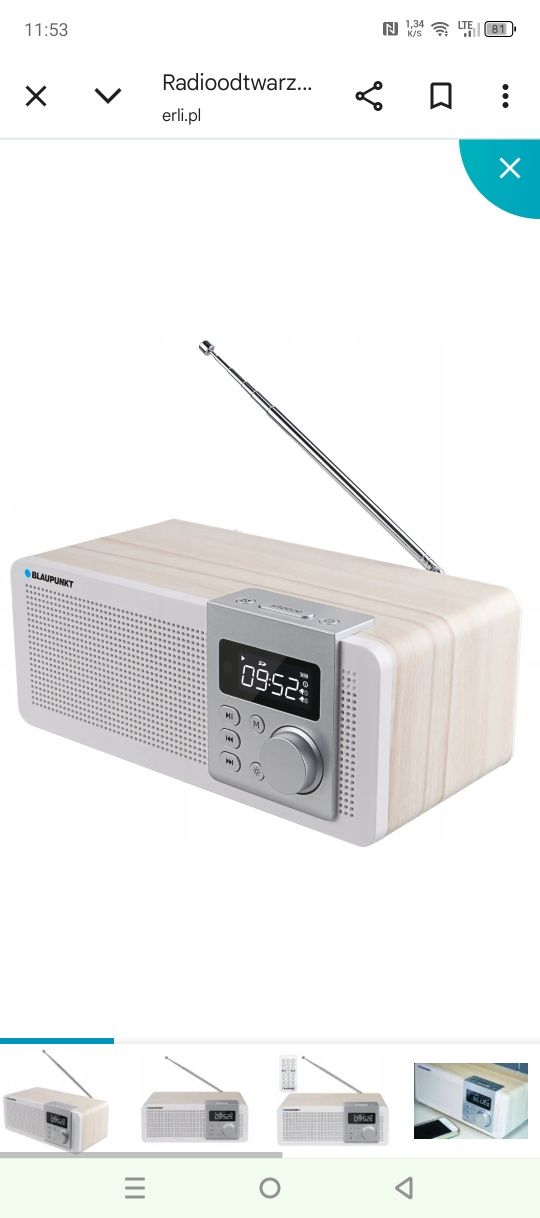 Radio Blaupunkt PP14BT głośnik bluetooth