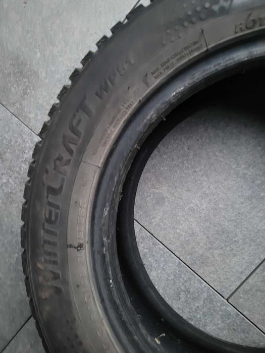 Opony zimowe Kumho WinterCraft WP51 185/60 r14 Jak Nowe !!!  4szt.