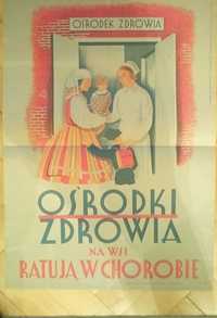 Plakat propaganda PRL