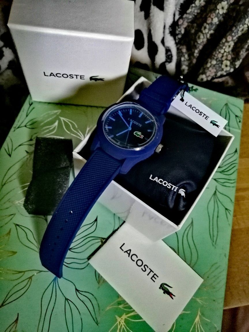 LACOSTE Zegarek _  NOWY z metką (z folią tarcza, i też z pudełkiem, i