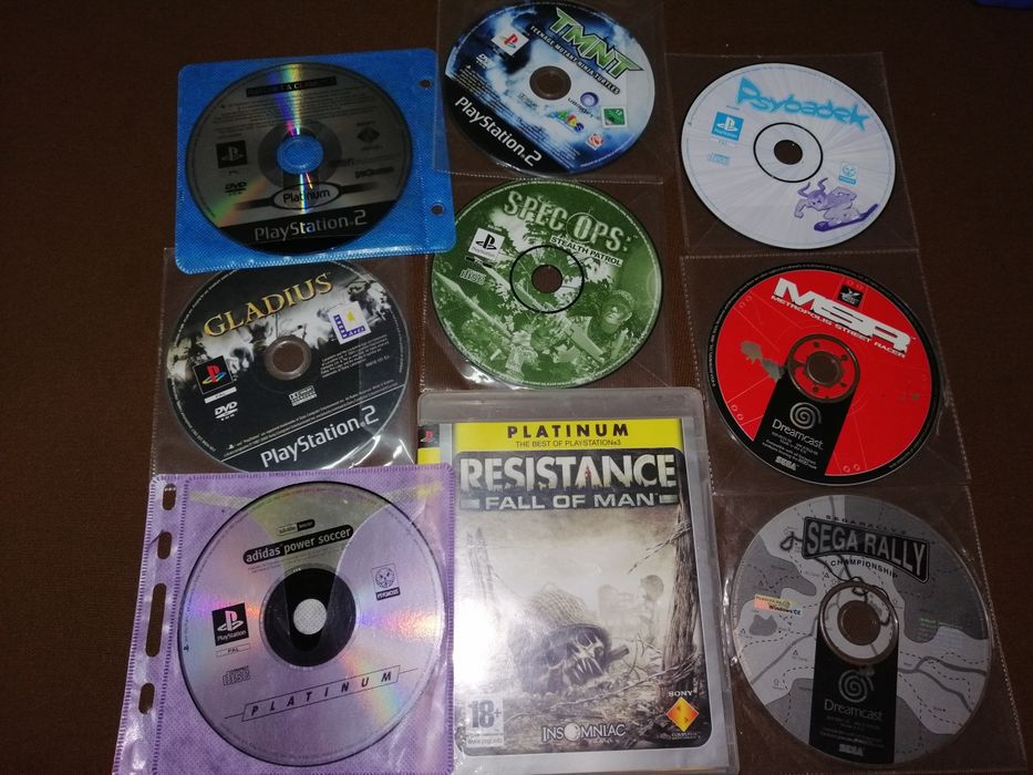 Vários jogos de várias consolas