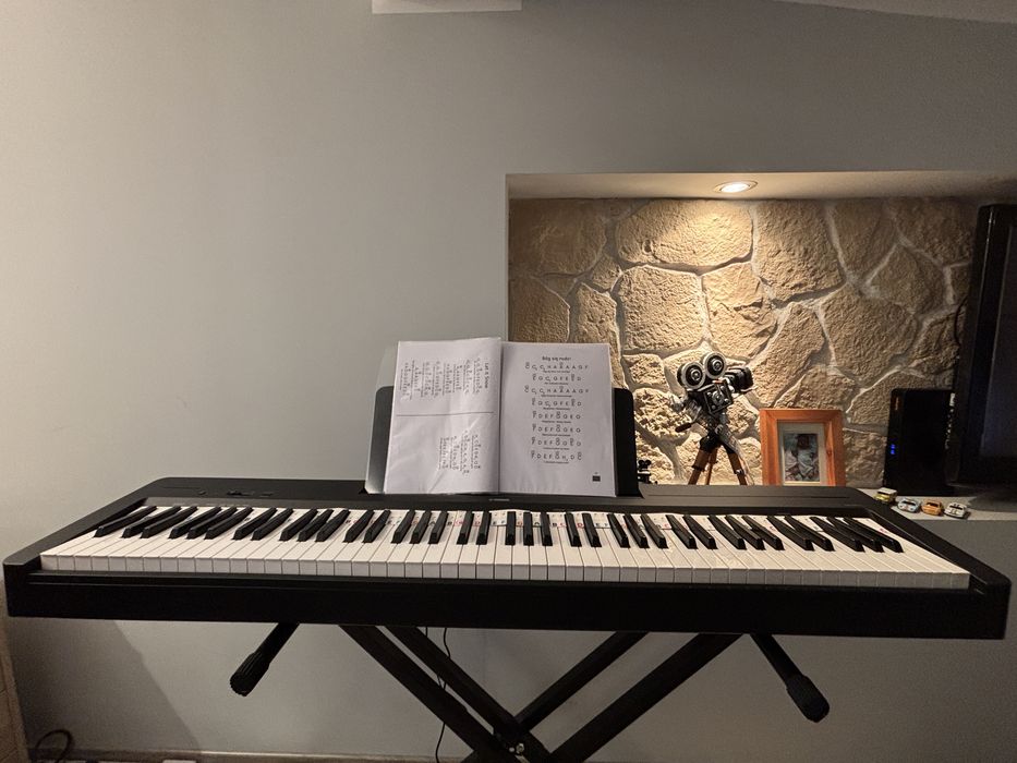 Pianino cyfrowe Yamaha P-145 i statyw  nowe