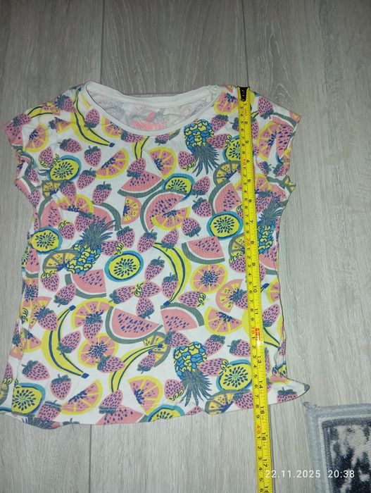 koszulka T-shirt dziecieca owoce