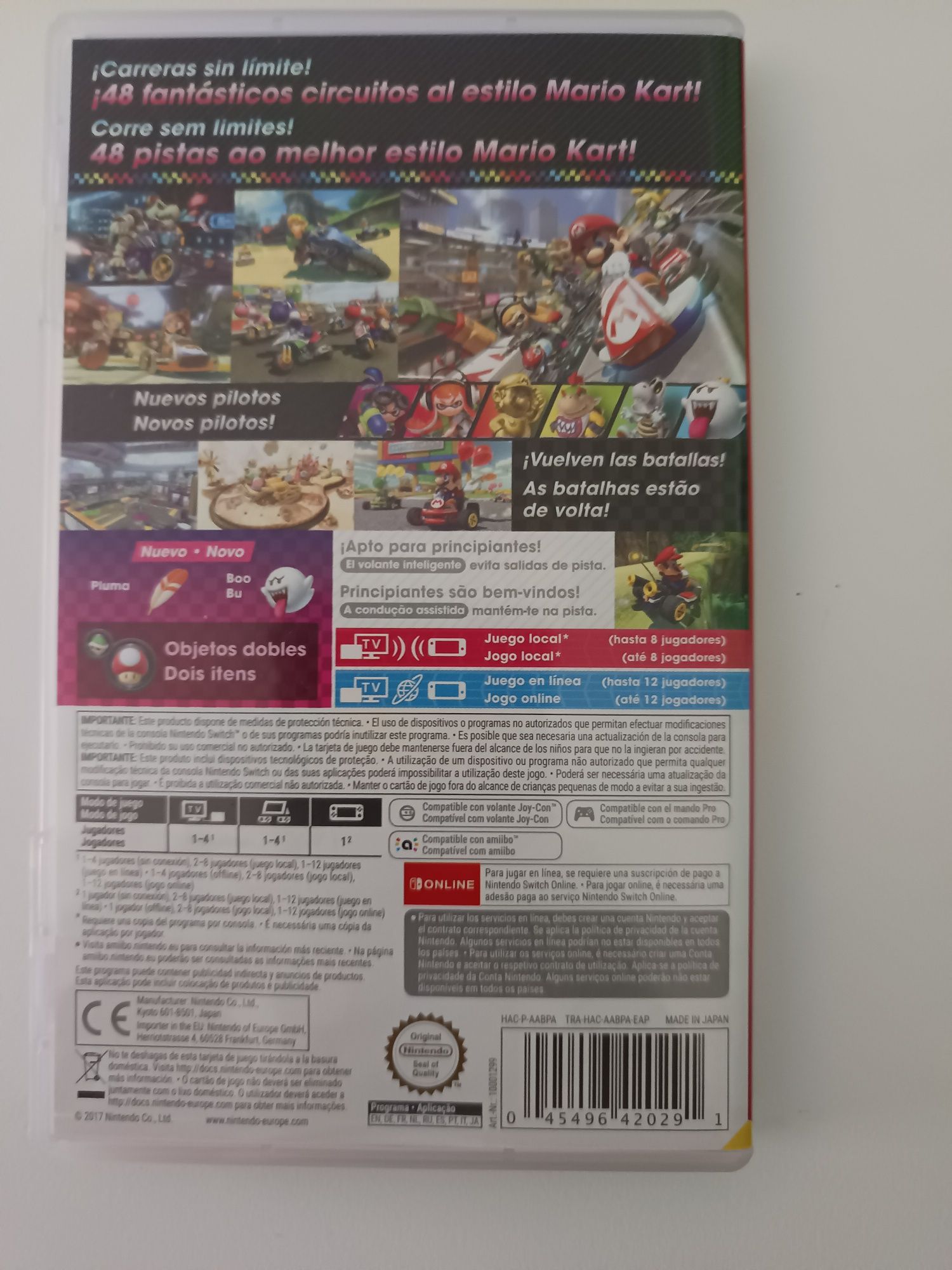 Vendo Jogo da Consola Nintendo SWITCH Mário Kart 8 Deluxe