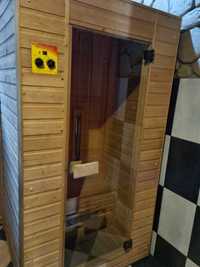 sauna na podczerwień/mało używana/tanio.