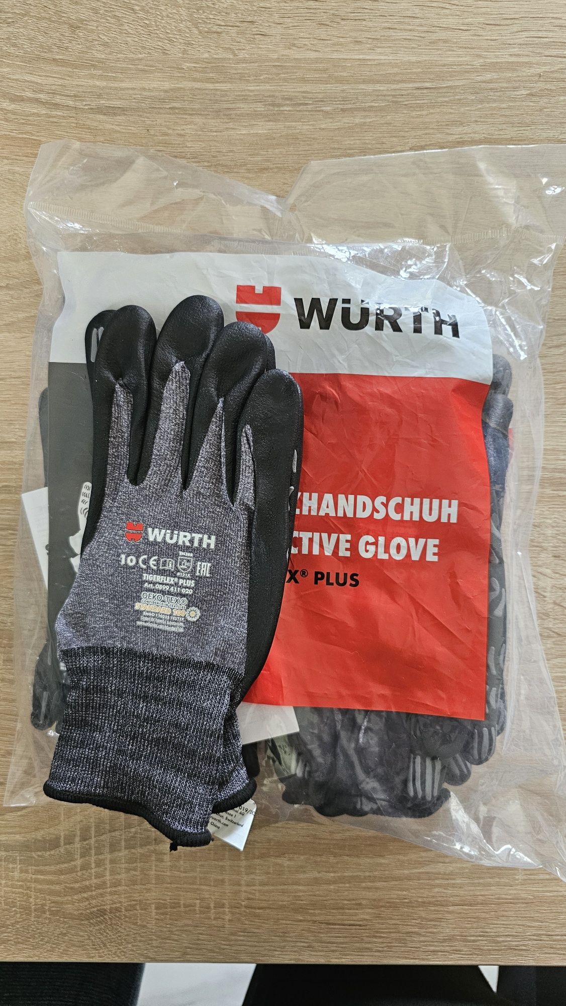 Rękawice würth tigerflex plus rozmiar 10 12 par