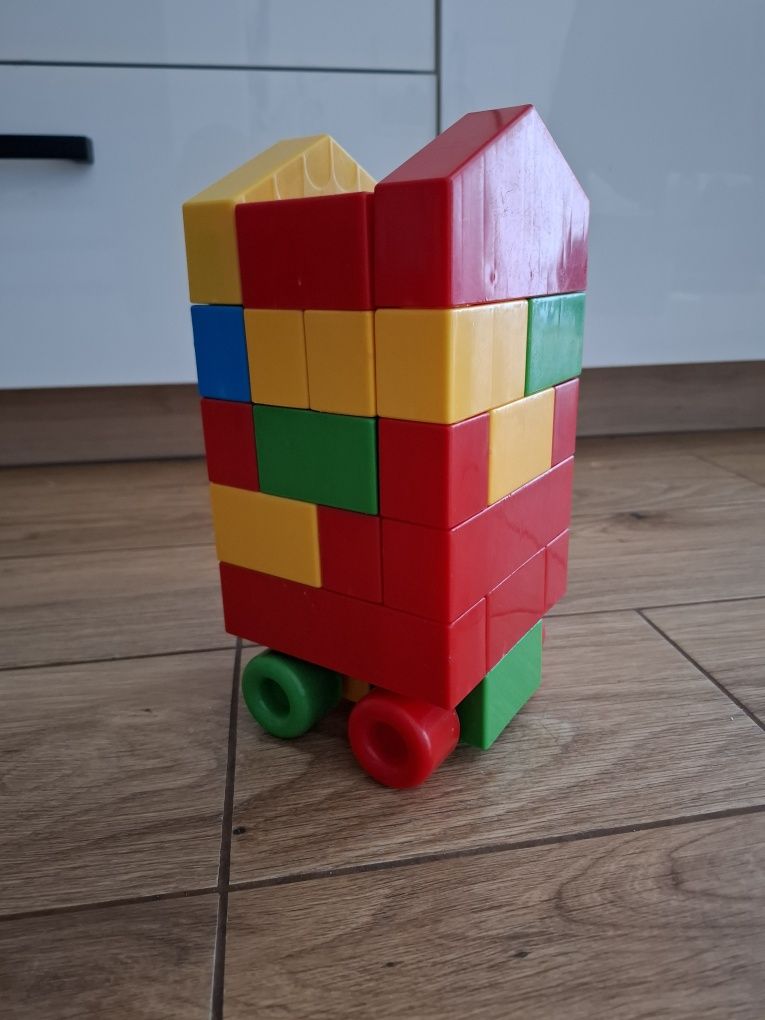 Wader Big Blocks klocki duże 33 elementy dla chłopca dziewczynki