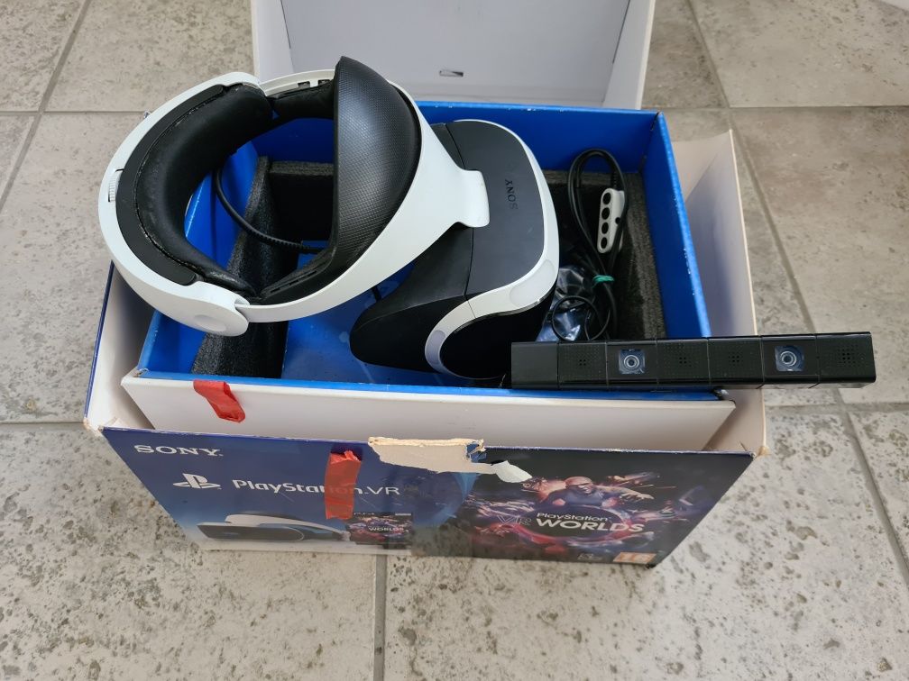 Google PlayStation 4 VR + kamera, kompletny zestaw