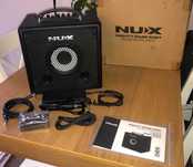 NUX Mighty Bass 50BT + footswitch NMP-2, jak nowy, pełny zestaw