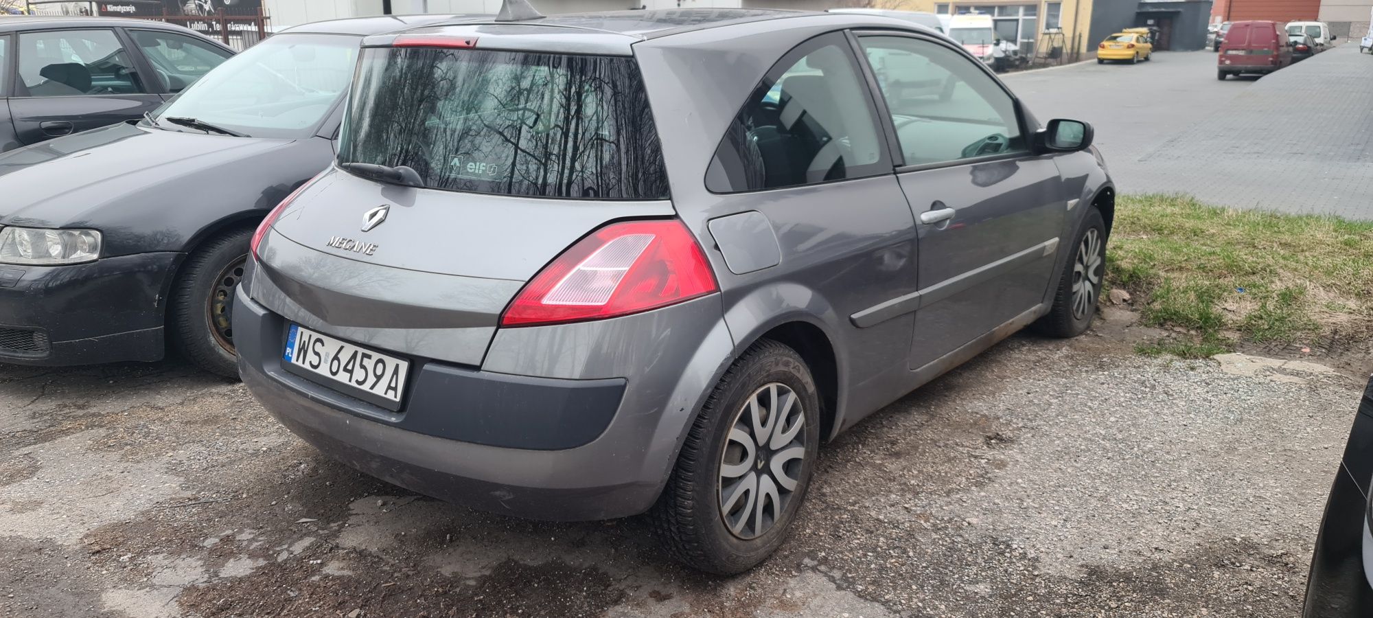 Renault megane 2 silnik 1.6 16v Nv603 maska drzwi lampa zderzak pas