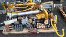 koparka jcb js 160 js130 z 2002r zawór rozdzielacz zamek cewka wał oś