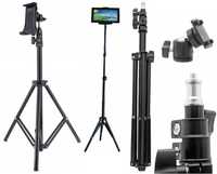 STATYW TRIPOD - Uchwyt na Aparat TELEFON Tablet Uniwersalny 160cm