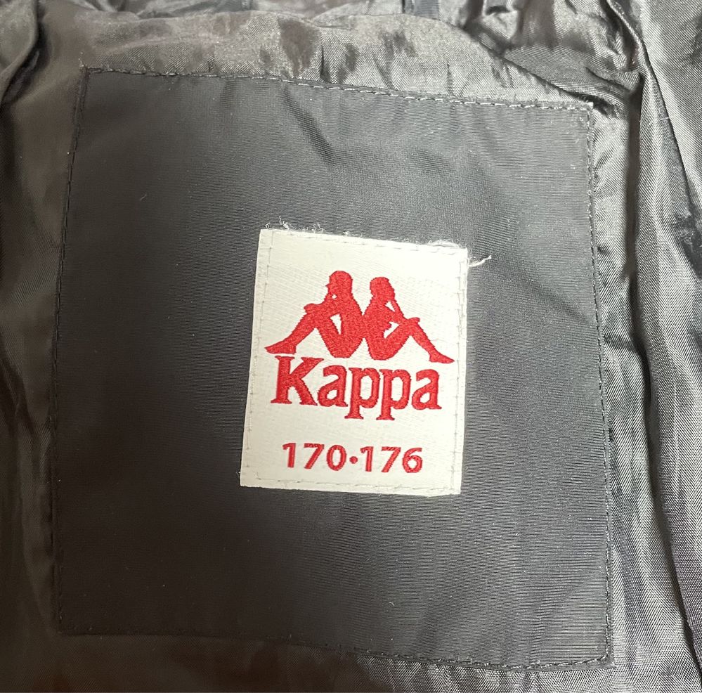 Зимова подовжена куртка пальто Kappa